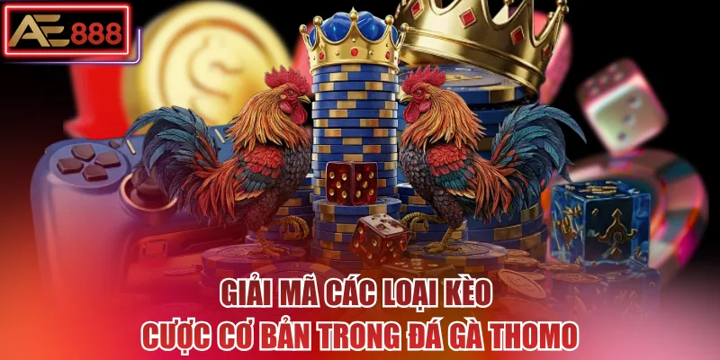 Giải mã các loại kèo cược cơ bản trong đá gà Thomo