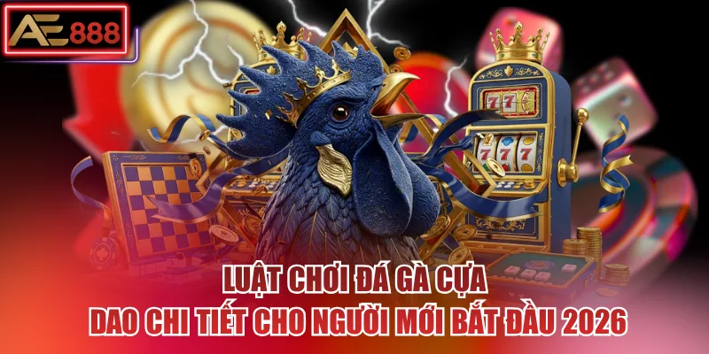 Luật Chơi Đá Gà Cựa Dao Chi Tiết Cho Người Mới Bắt Đầu 2026